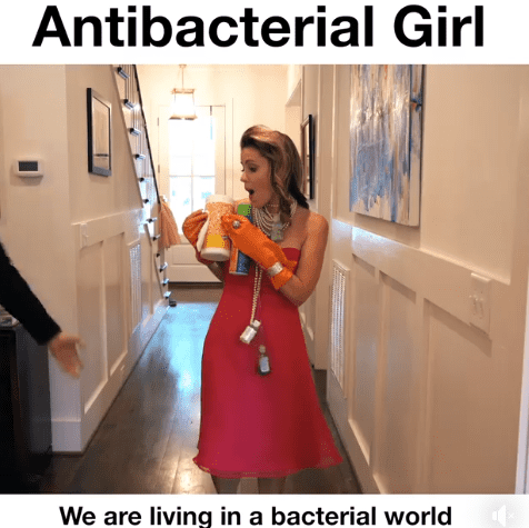 Antibacterial Girl