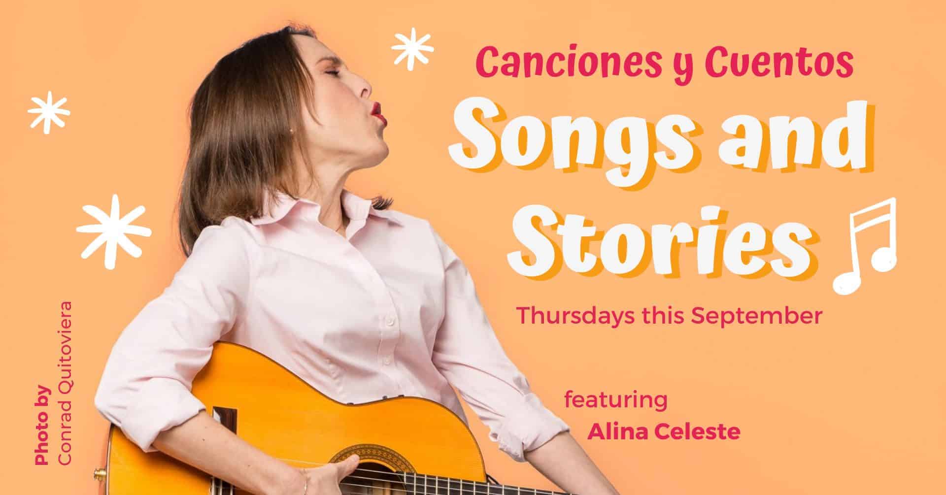 Canciones y Cuentos, Songs and Stories (FREE) – The Kid On The Go