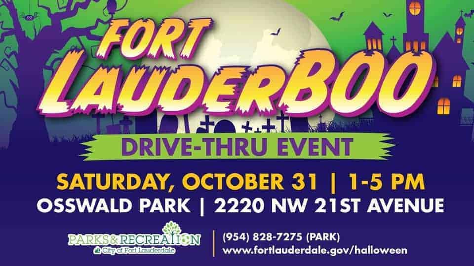 Fort LauderBoo DriveThru Halloween Experience (FREE) The Kid On The Go