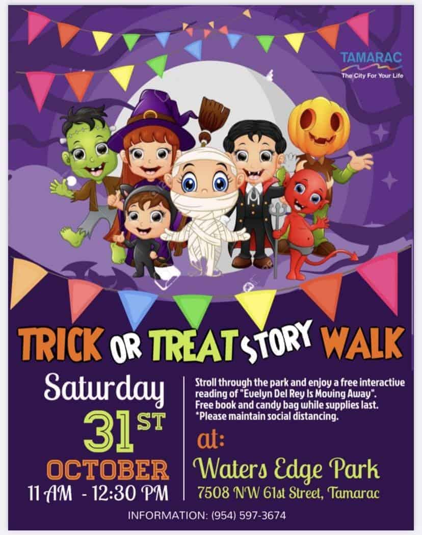 Trick or Treat Story Walk (FREE) The Kid On The Go