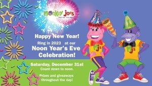 Monkey Joes - Coral Springs - New Years Eve - 2022