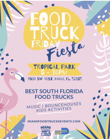 Food Truck Fridays at Fiesta Tropical Park