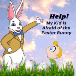 Afraid of Easter Bunny