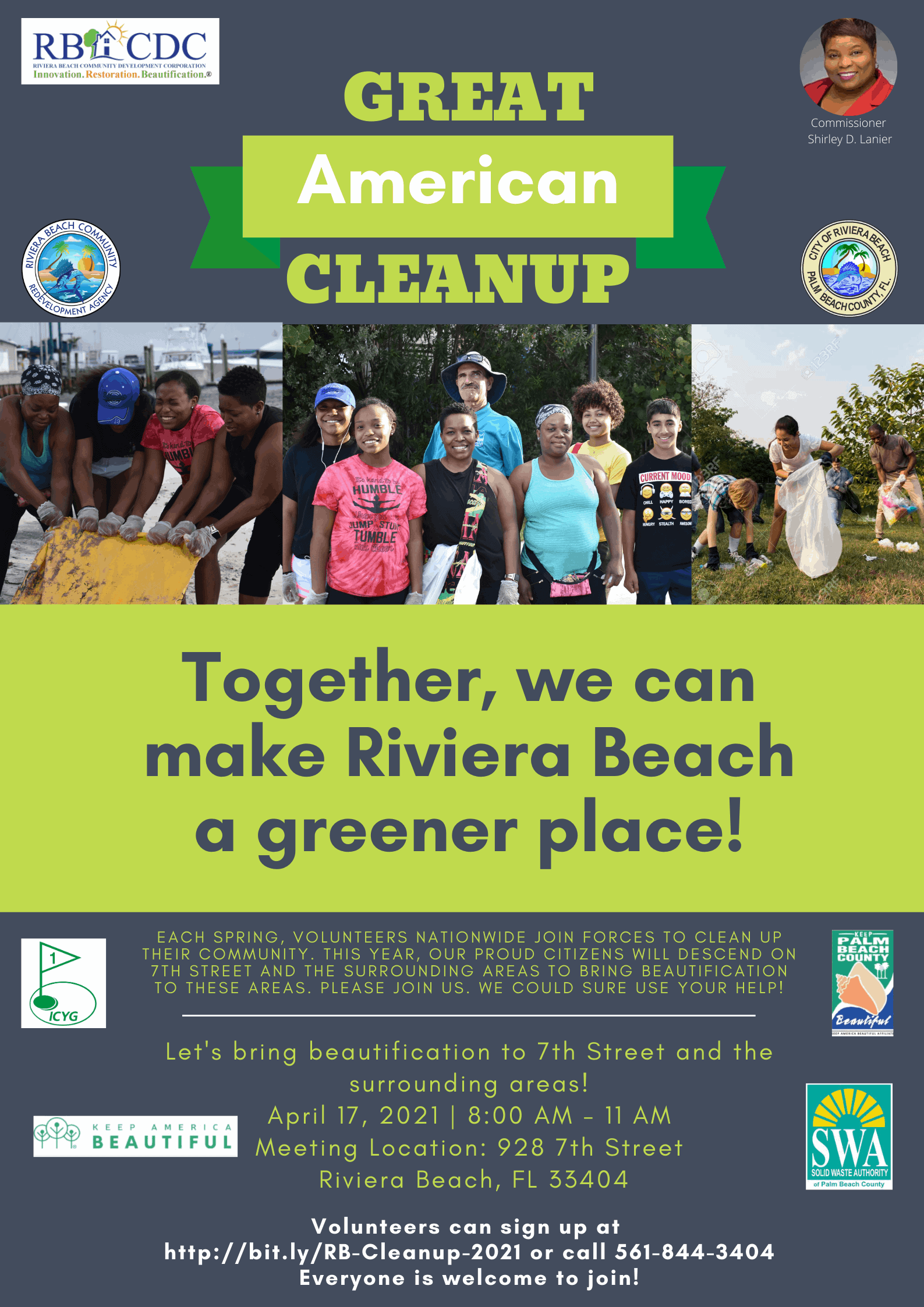 Great American Cleanup Riviera Beach
