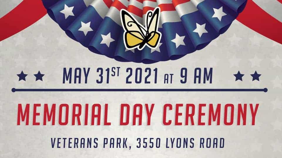 City of Coconut Creek - Memorial Day Ceremony 2021
