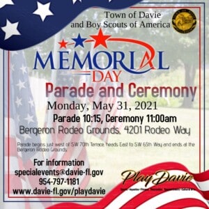 City of Davie - Memorial Day Parade and Ceremony