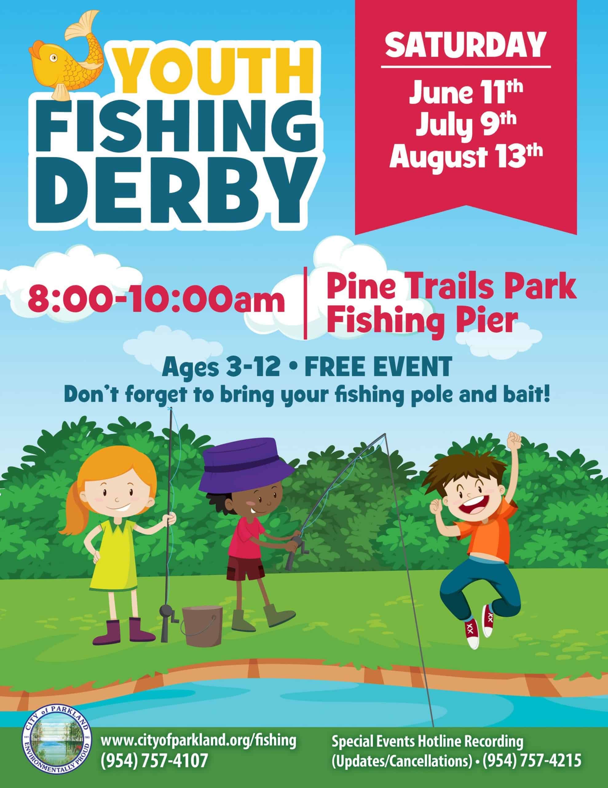 City of Parkland - Youth Fishing Derby - 2022