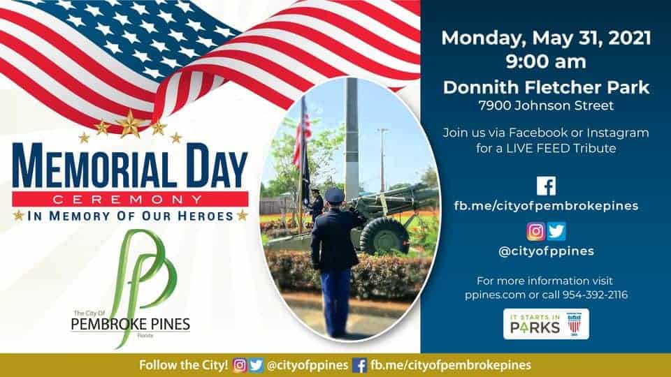 City of Pembroke Pines - Memorial Day Ceremony