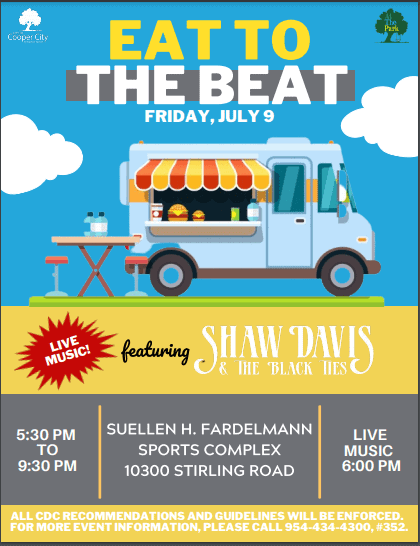 Cooper City - Eat To The Beat 2021 - July