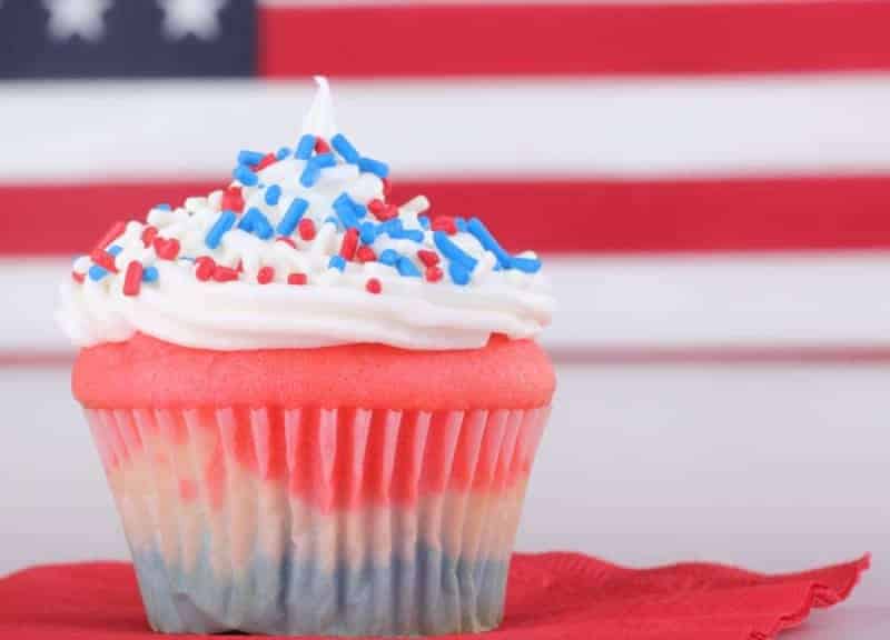 Tastebuds Kitchen - Labor Day Cupcakes