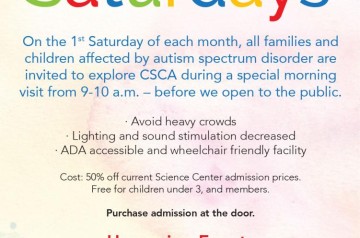 Cox Science Center and Aquarium - Sensory Saturdays - 2022-2