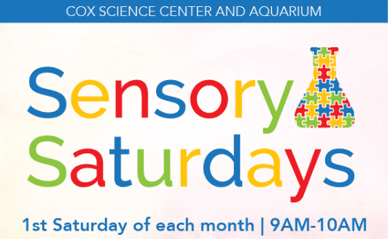Cox Science Center and Aquarium - Sensory Saturdays3