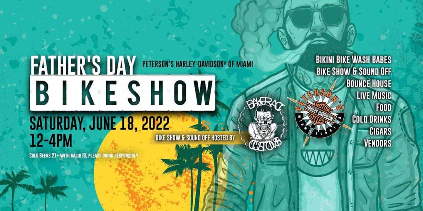 Harley Davidson Miami - Father Day Weekend Bike Show - 2022