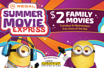 Regal Theatre - Summer Movie Express - 2022