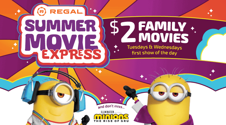 Regal Theatre - Summer Movie Express - 2022