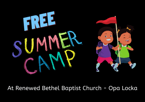 Renewed Minds Summer Camp-