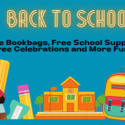 Back To School Events, Free Backpacks, Free School Supplies, Bashes