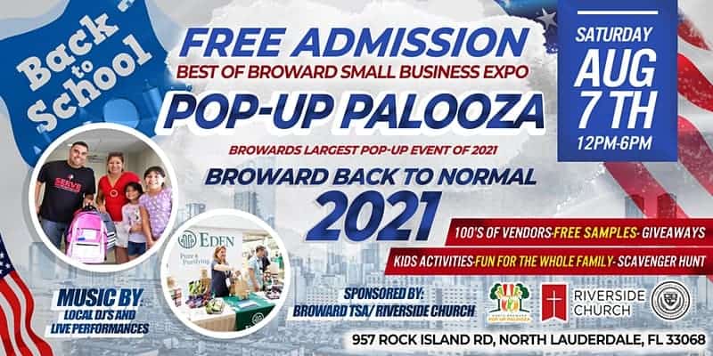 Broward TSA - Riverside Church - Back To School Pop-Up Palooza