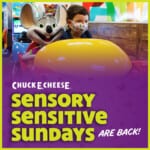 Chuck E Cheese - Sensory Sensitive Saturdays