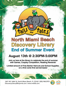 City of North Miami Beach - Library Summer Back To School Event