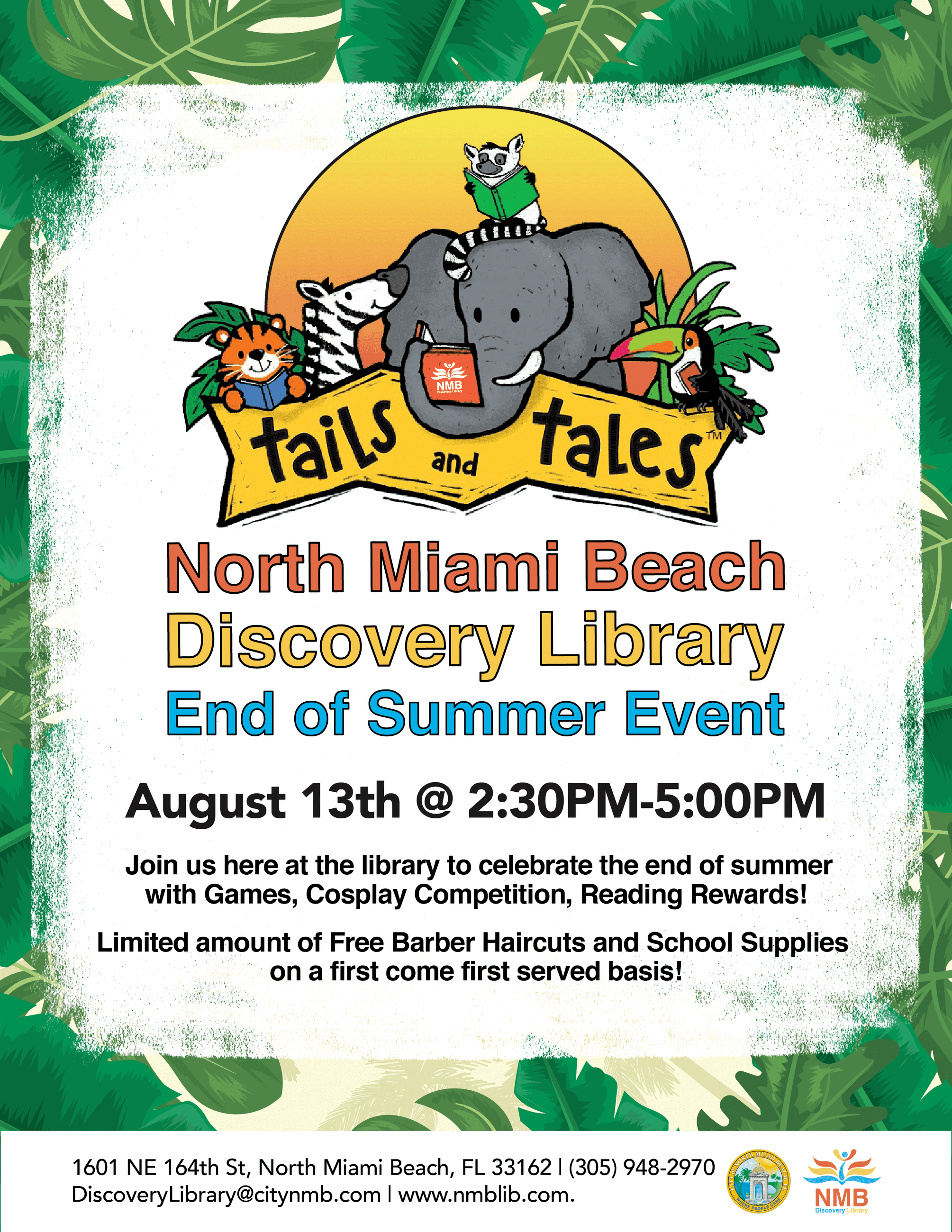 City of North Miami Beach - Library Summer Back To School Event