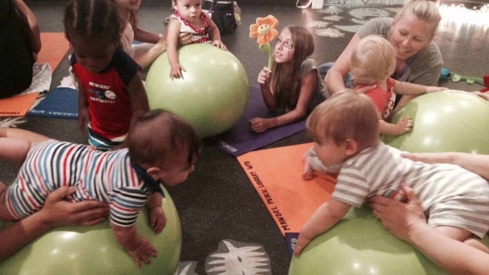 Mandel Public Library - Itsy Bitsy Yoga - Noncrawling Babies