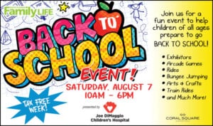 South Florida Family Life - Back To School Event