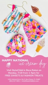 StyleChild - National Ice Cream Day