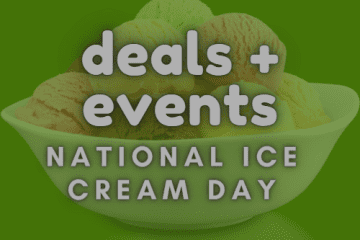Deals and events - National Ice Cream day