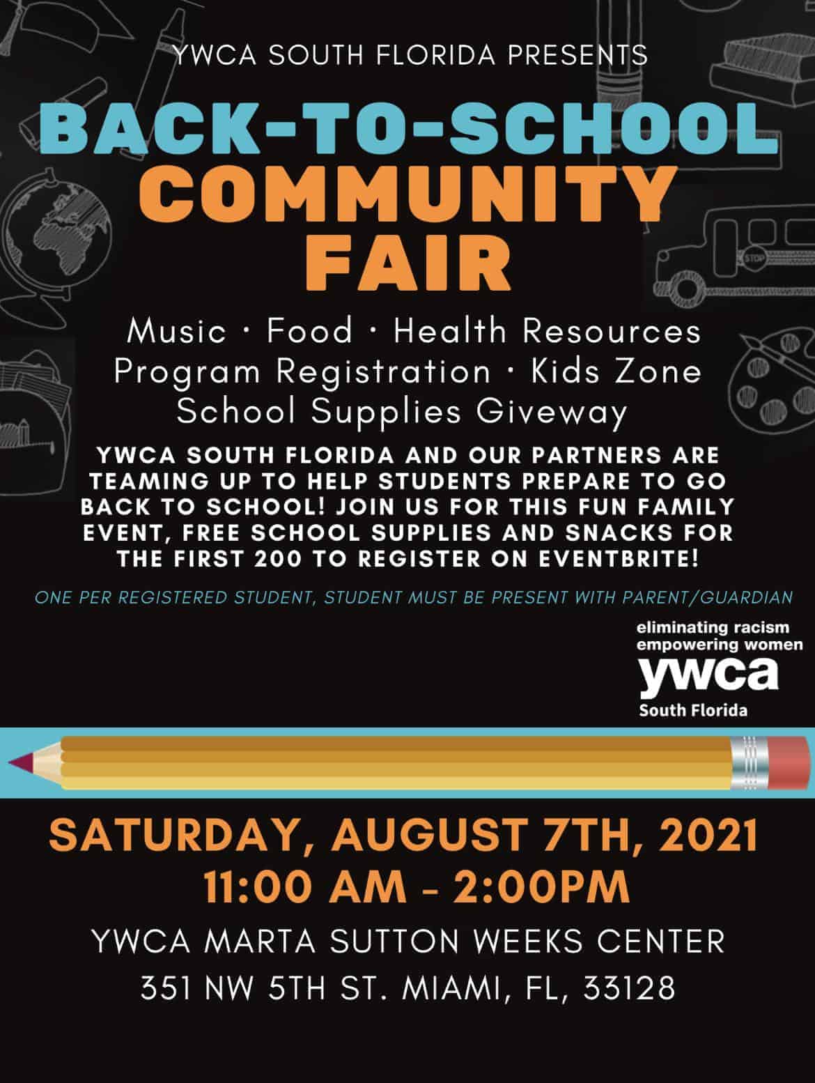YWCA Back-to-School Community Fair