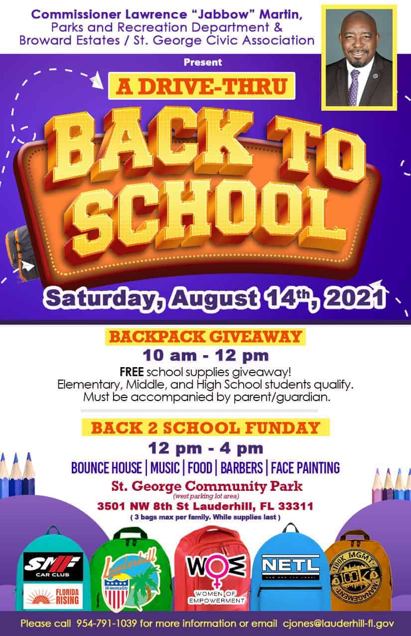 City of Lauderhill - Back To School Funday