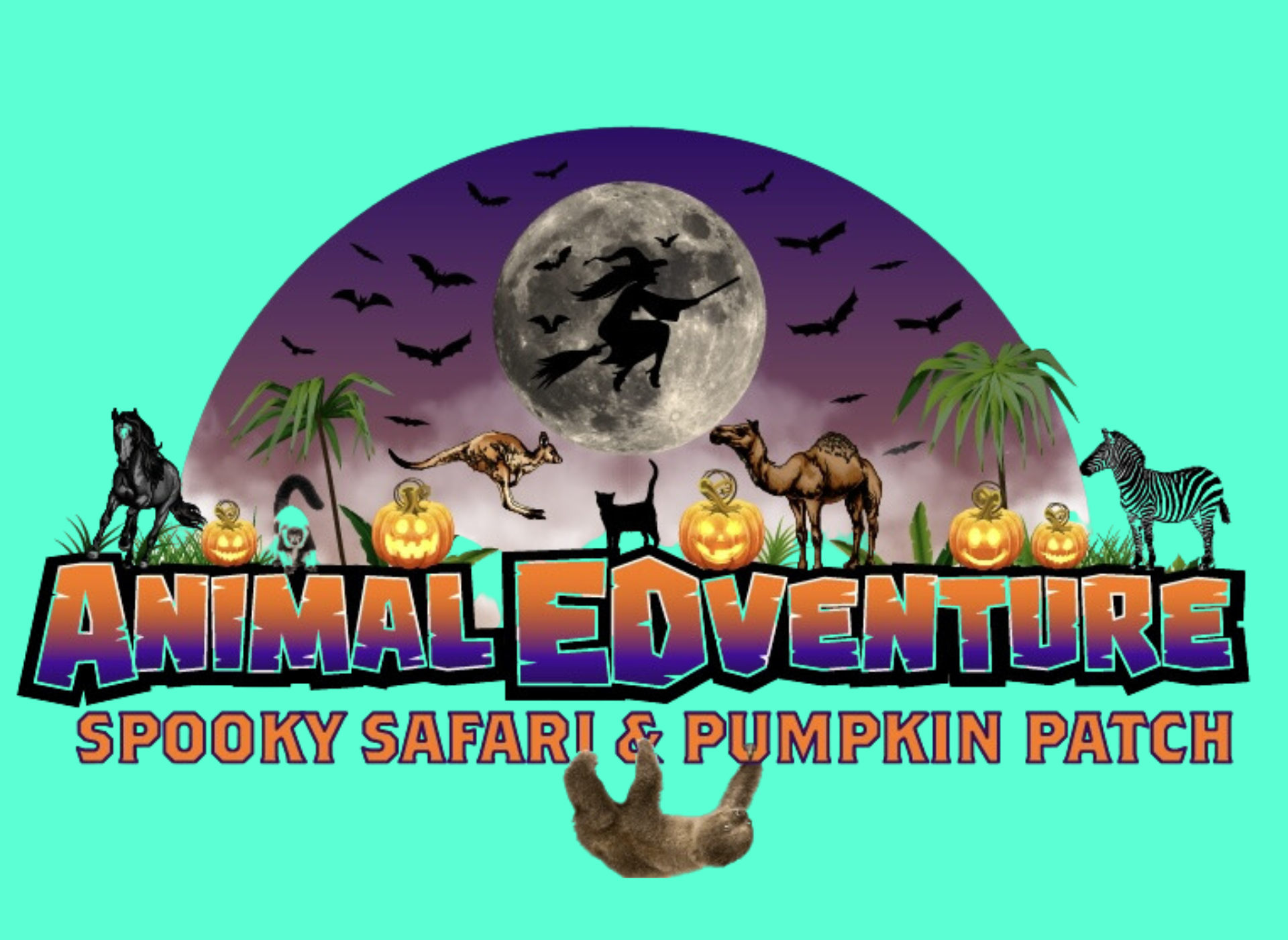 Animal Edventures Park - Spooky Safari Tour - Private Pumpkin Patches