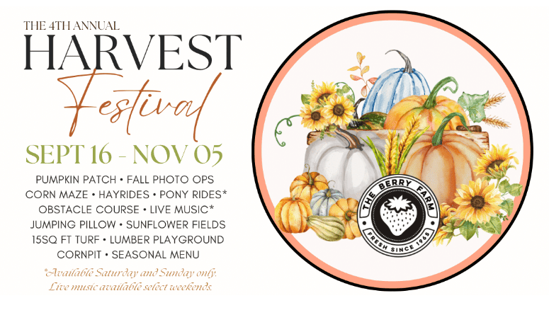 Berry Farms - Harvest Festival 2023 - details