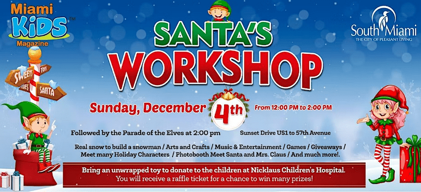 Miami Kids - Santas Workshop - 2022