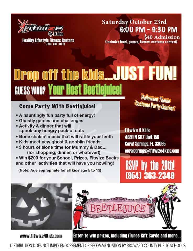Fitwize 4 Kids Fitness Center - Halloween