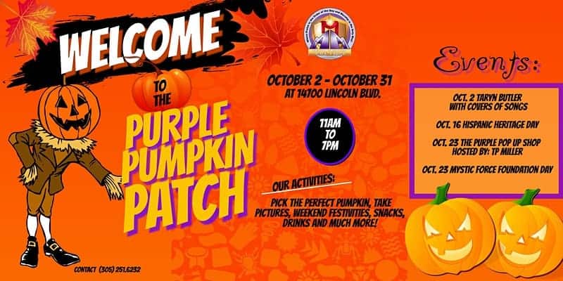 Purple Church - Purple Pumpkin Patch