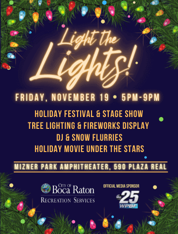 City of Boca Raton - Light Up the Lights
