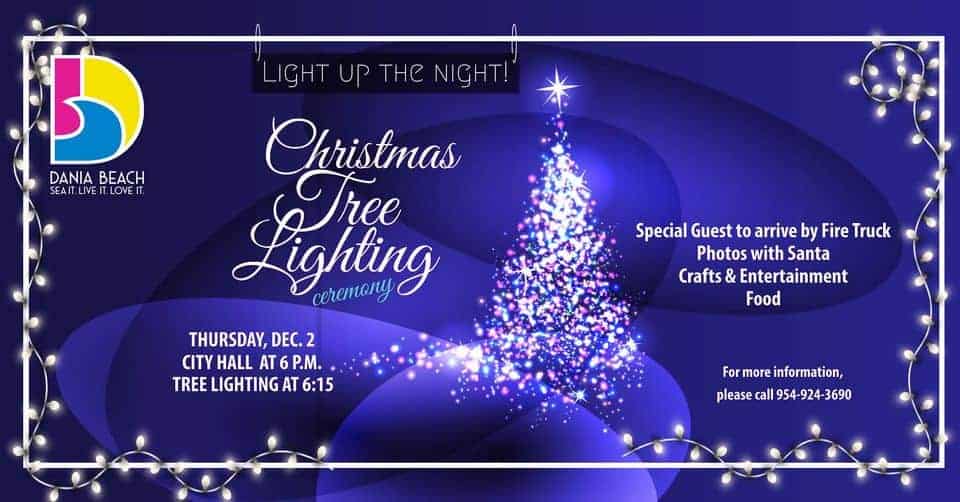 Dania Beach - Christmas Tree Lighting - 2021