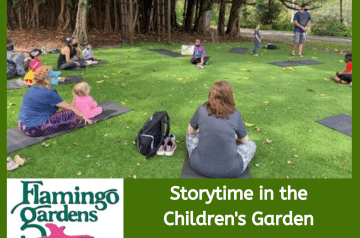 Flamingo Gardens - Storytime in the Childrens Garden