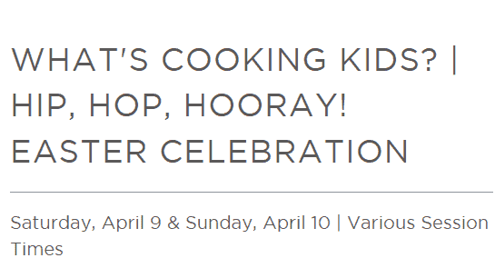 Downtown Palm Beach Gardens - Easter Cooking