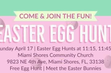 Miami Shores Community Church - Easter Egg Hunt. - 2022