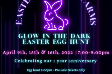 Tinez Farms - Glow In Dark Egg Hunt - 2022