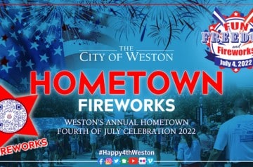 City of Weston - Celebration and Fireworks. - 2022