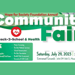Hope For Society Foundation - Annual Back To School Health and Community Fair - 2023