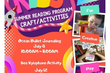 Lake Park Public Library - Summer Craft - activitiy