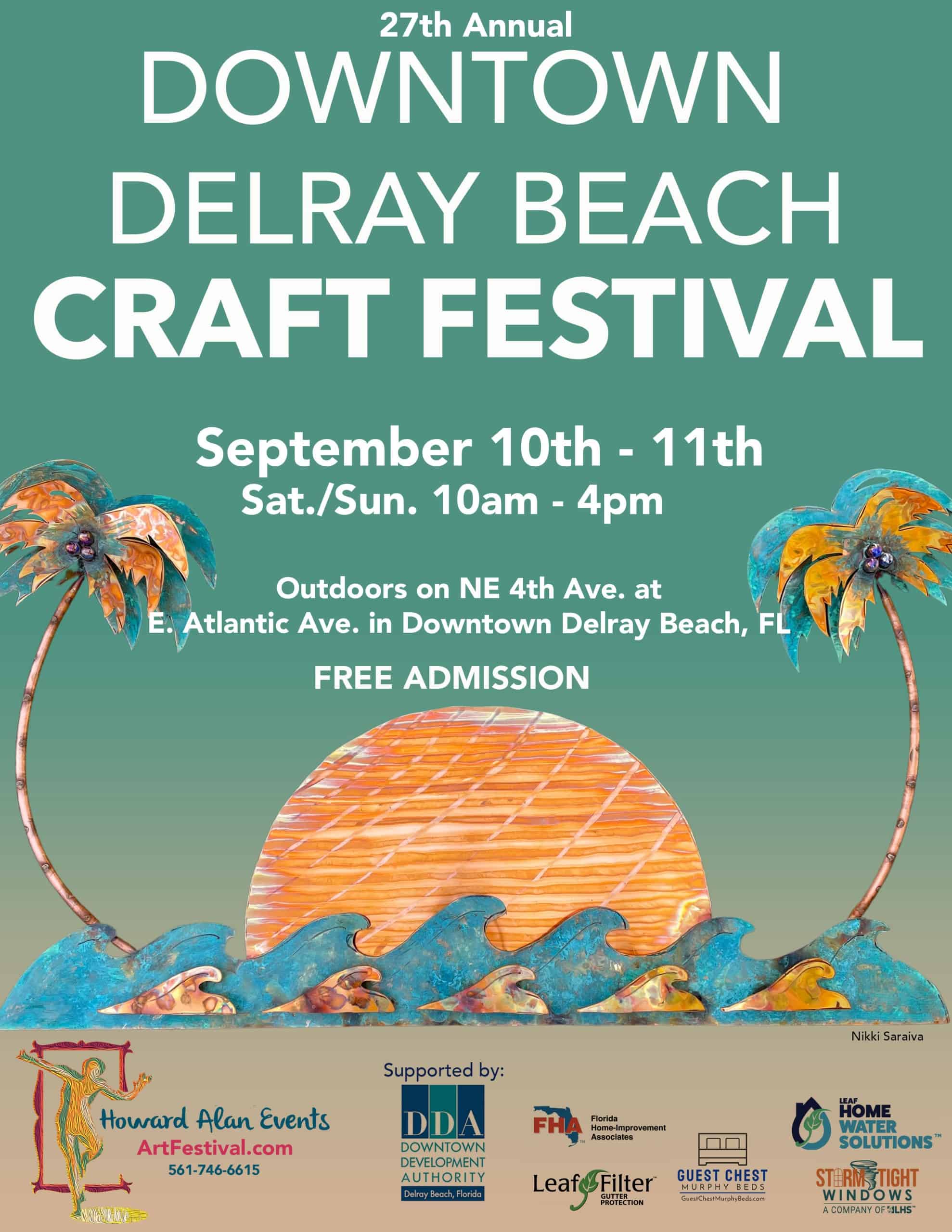 Downtown Delray Beach Festival - 2022 -2