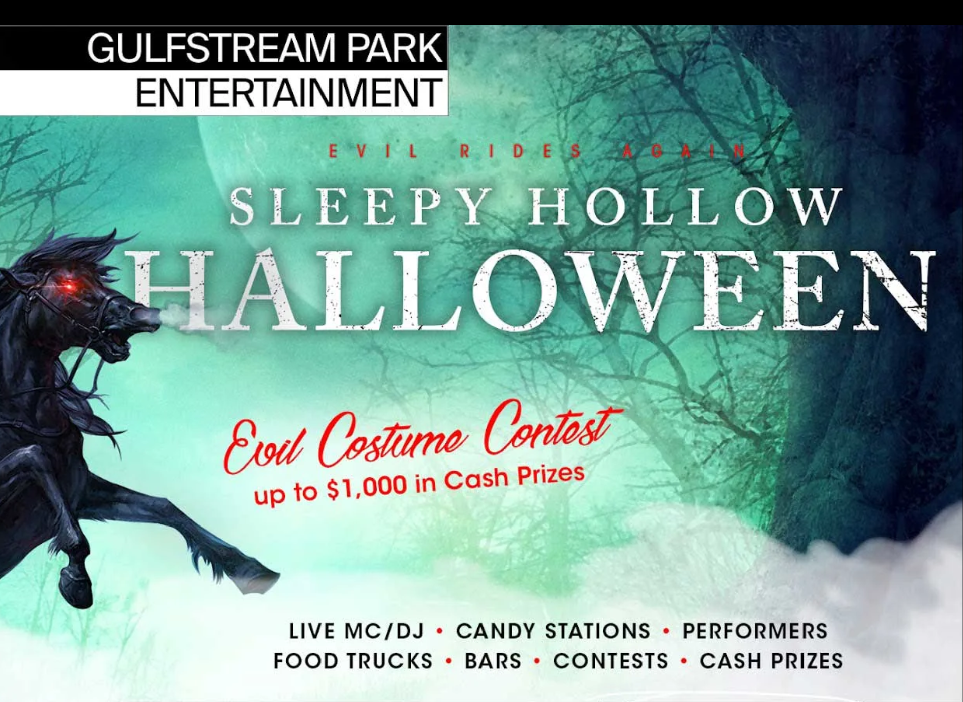 Gulfstream Park - Sleepy Hollow Halloween2