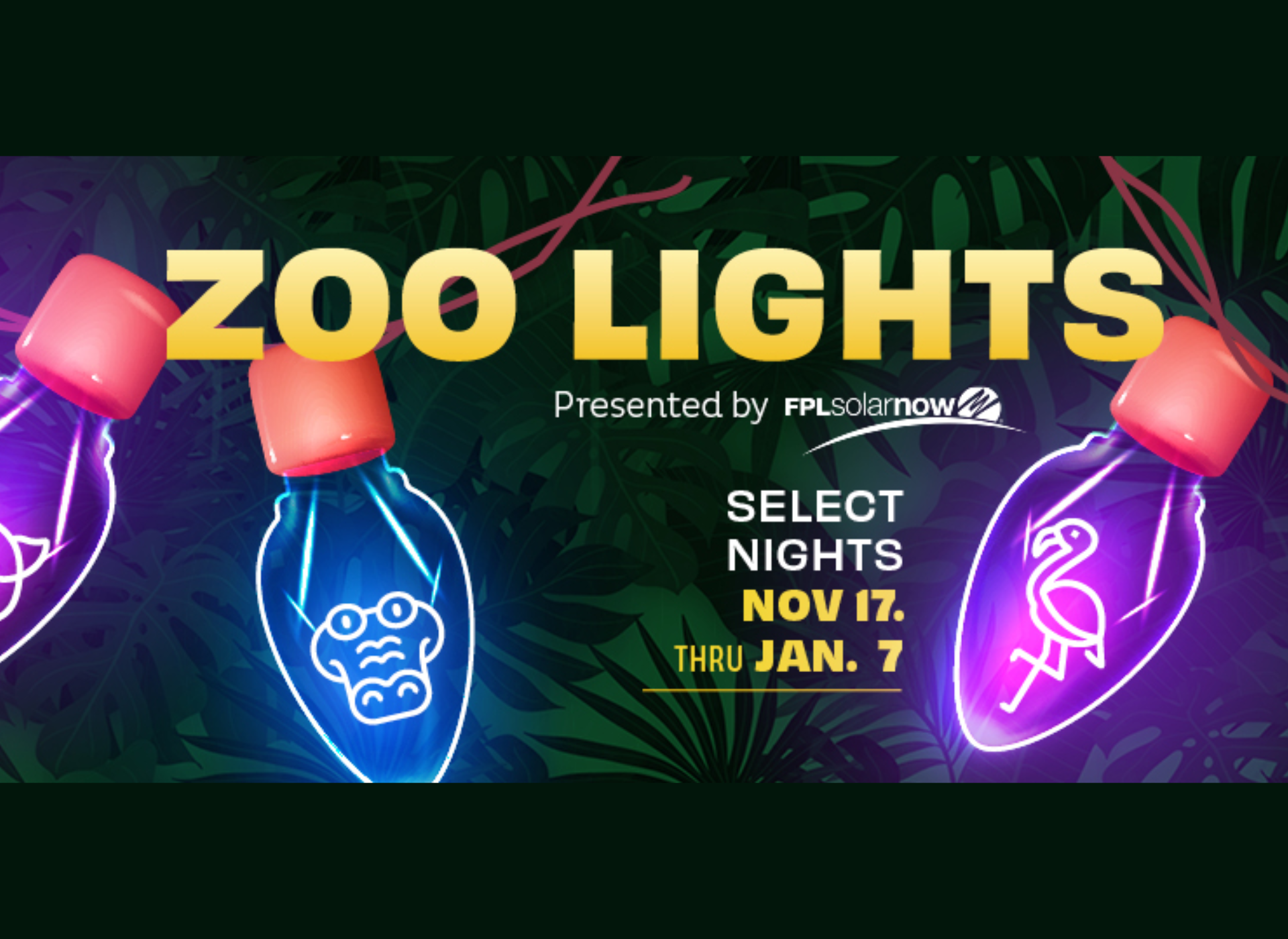 Palm Beach Zoo - Zoo Lights - 2023