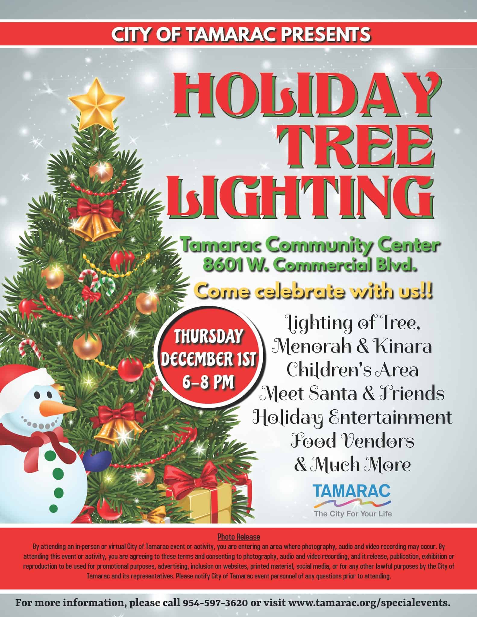 tamarac - Holiday Tree Lighting - 2022