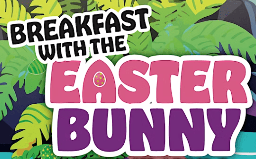 Rainforest Cafe - Sawgrass Mills - Breakfast with the Easter Bunny